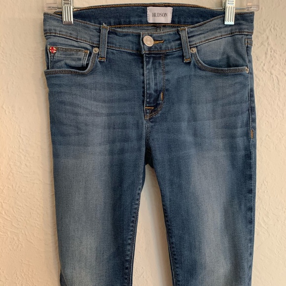 Hudson Krista Super Skinny Crop Jeans - Picture 4 of 12